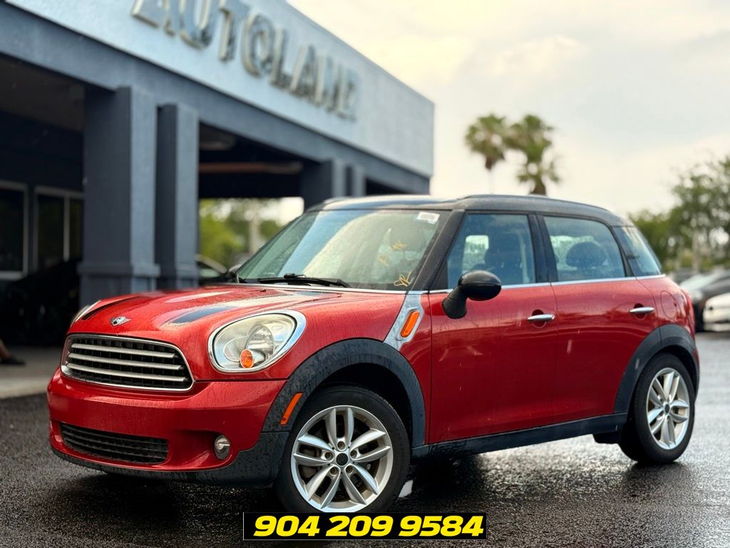 Blazing Red 2014 MINI Countryman FWD SUV / Crossover Front-Wheel Drive 6-Speed Automatic