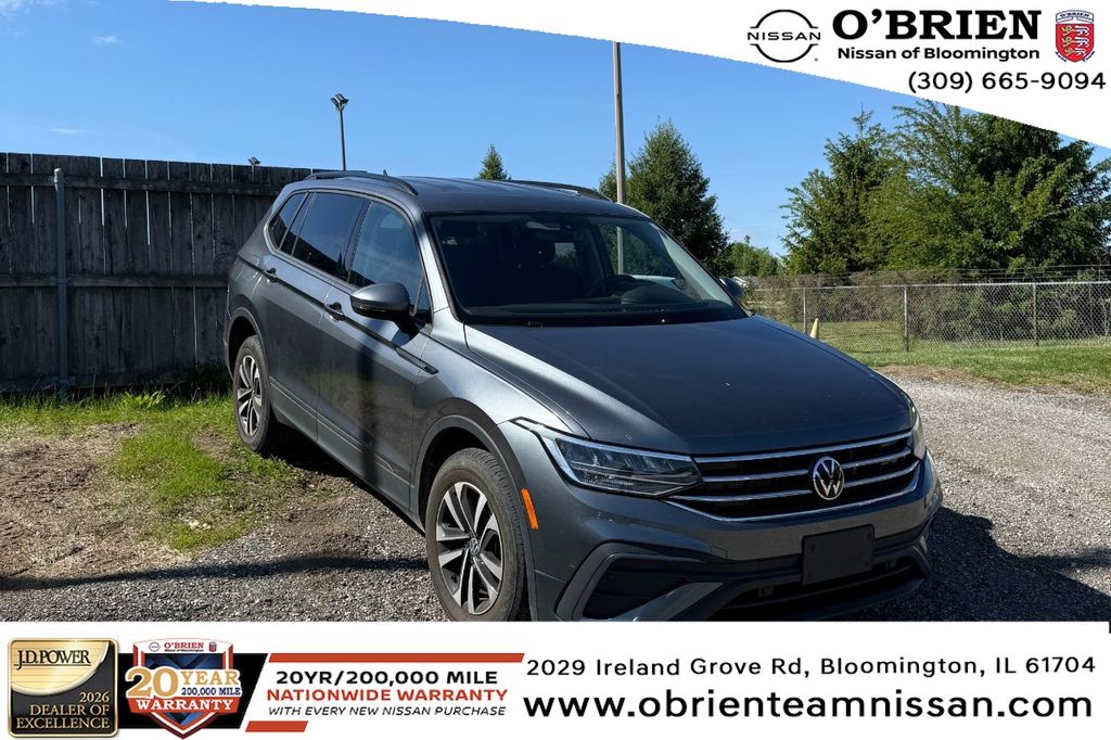 Gray 2023 Volkswagen Tiguan S 4Motion SUV / Crossover All-Wheel Drive 8-Speed Automatic