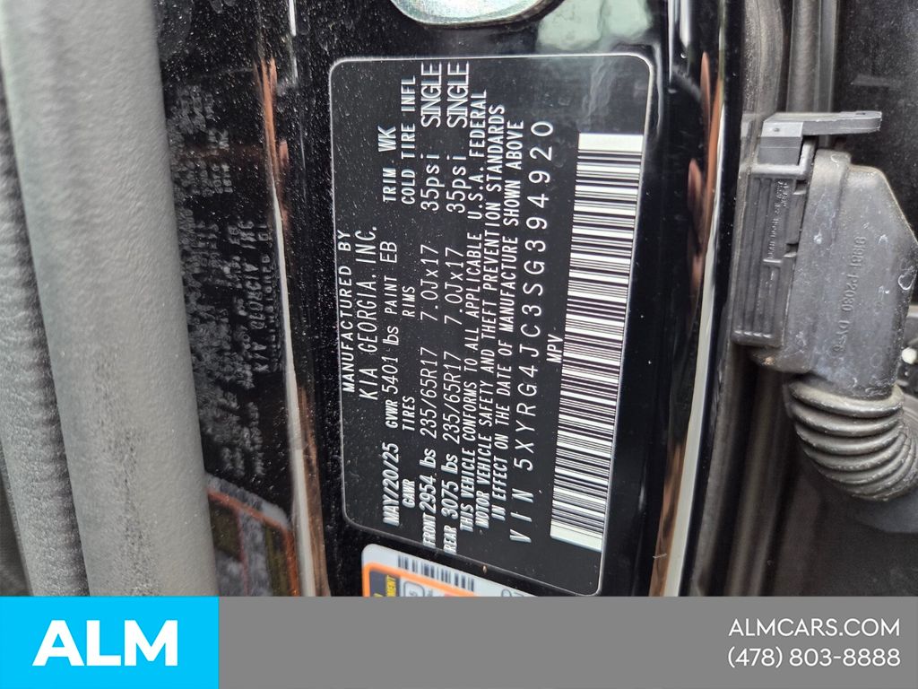 Used 2025 Black Kia LX image 16