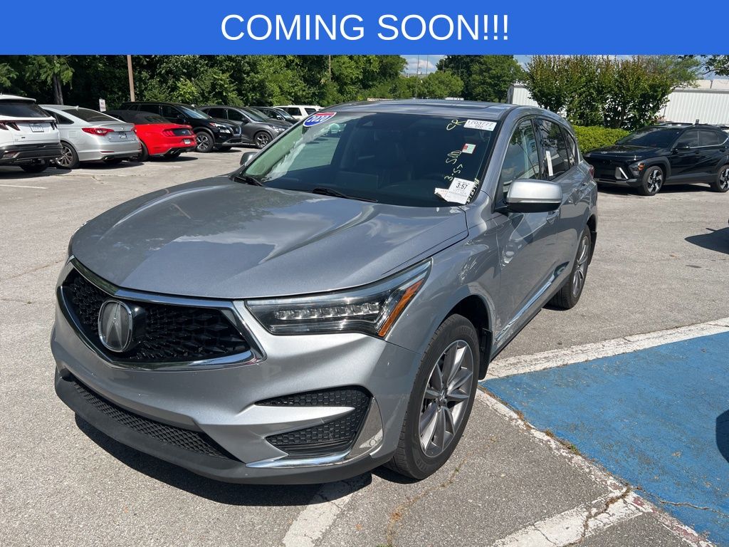 Silver 2020 Acura RDX FWD with Technology Package SUV / Crossover Front-Wheel Drive Automatic