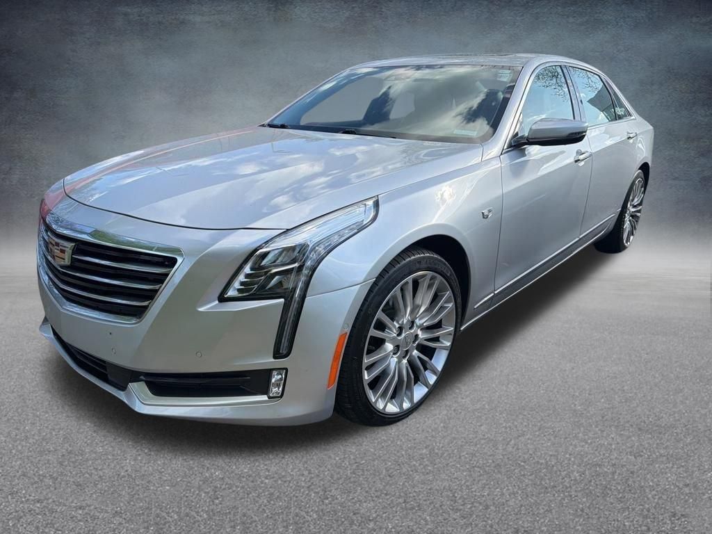 Radiant Silver Metallic 2018 Cadillac CT6 3.6L Premium Luxury AWD Sedan All-Wheel Drive 8-Speed Automatic