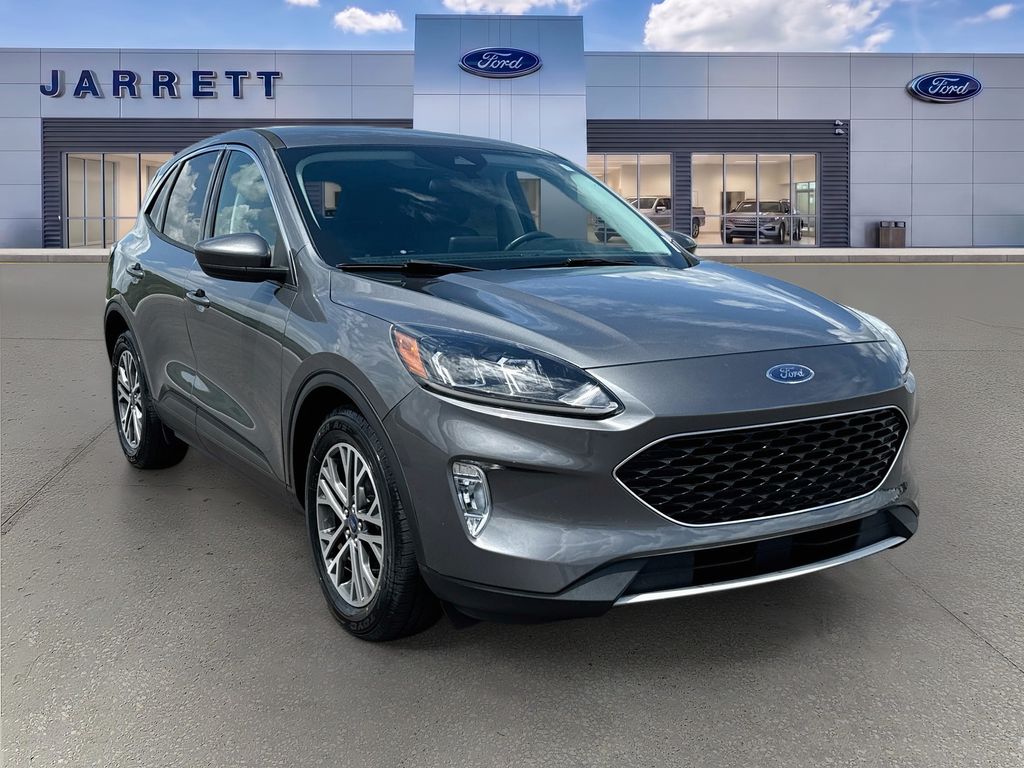 Gray Metallic 2022 Ford Escape SUV / Crossover Front-Wheel Drive 8-Speed Automatic