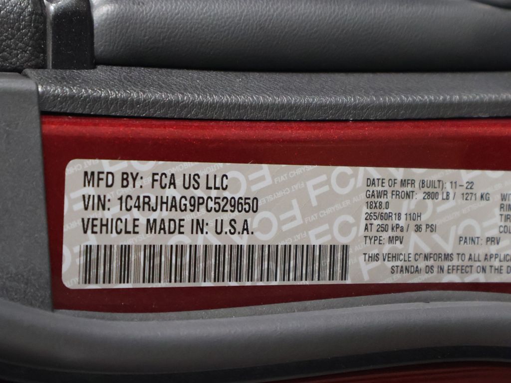 Used 2023 Red Jeep Laredo image 56