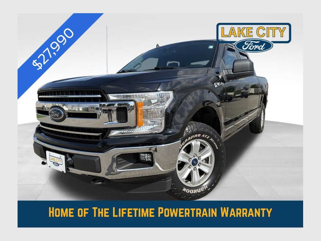 Agate Black Metallic 2020 Ford F-150 Pickup Truck Four-Wheel Drive Automatic
