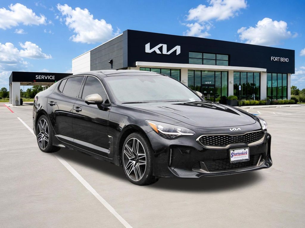 2022 Kia Stinger GT2 Black at Bayway Cadillac of The Woodlands