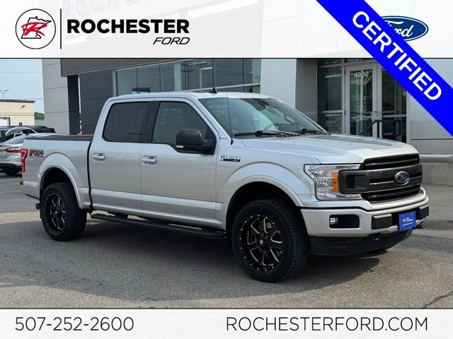 Ingot Silver 2019 Ford F-150 Pickup Truck Four-Wheel Drive Automatic