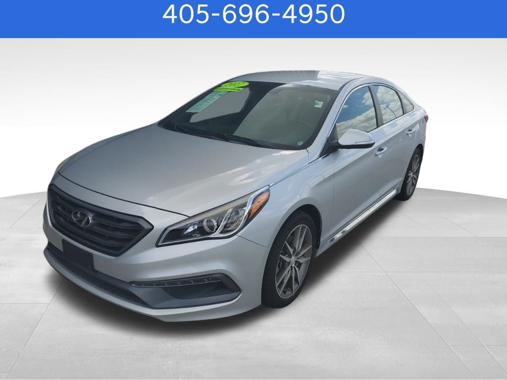 2017 Hyundai Sonata 2.0T Sport FWD with Black Leather Interior