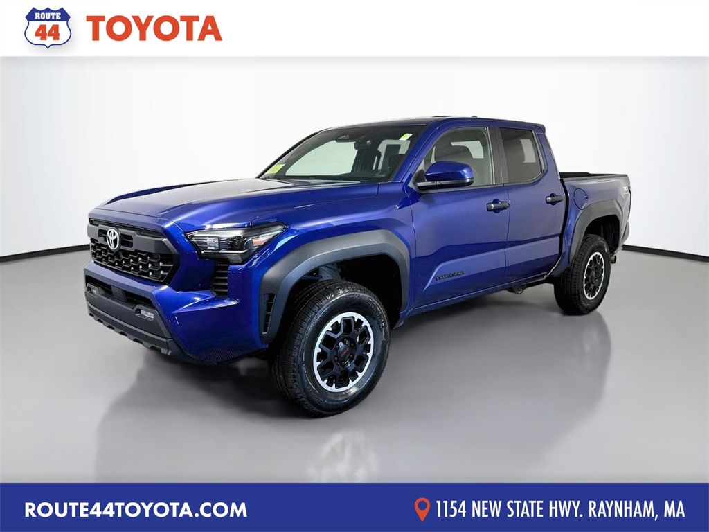 Blue 2024 Toyota Tacoma Pickup Truck Four-Wheel Drive 8-Speed Automatic