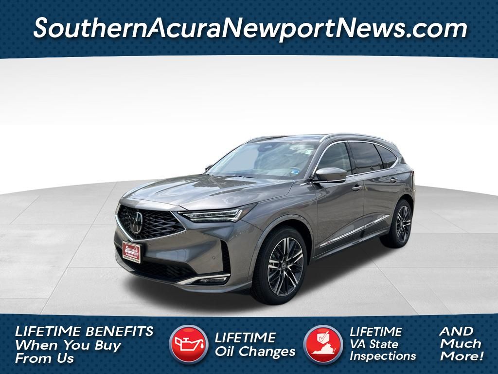 Liquid Carbon Metallic 2026 Acura MDX SUV / Crossover All-Wheel Drive Automatic