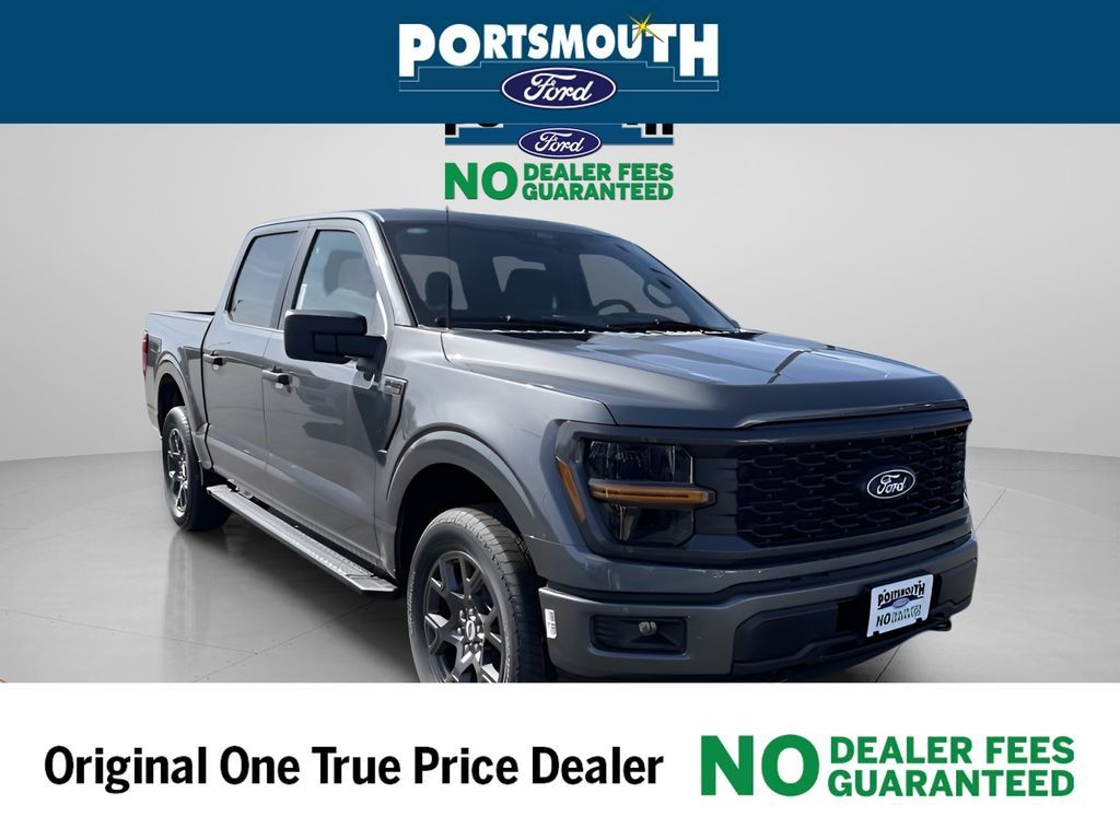 Carbonized Gray Metallic 2026 Ford F-150 STX 4dr SuperCrew 4WD Pickup Truck Four-Wheel Drive Automatic