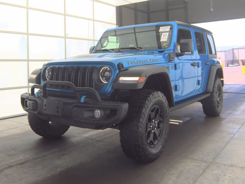 Blue Pearl 2023 Jeep Wrangler 4xe SUV / Crossover Four-Wheel Drive 8-Speed Automatic