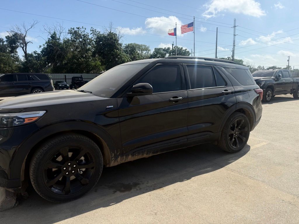 Black Metallic 2024 Ford Explorer SUV / Crossover Rear-Wheel Drive Automatic