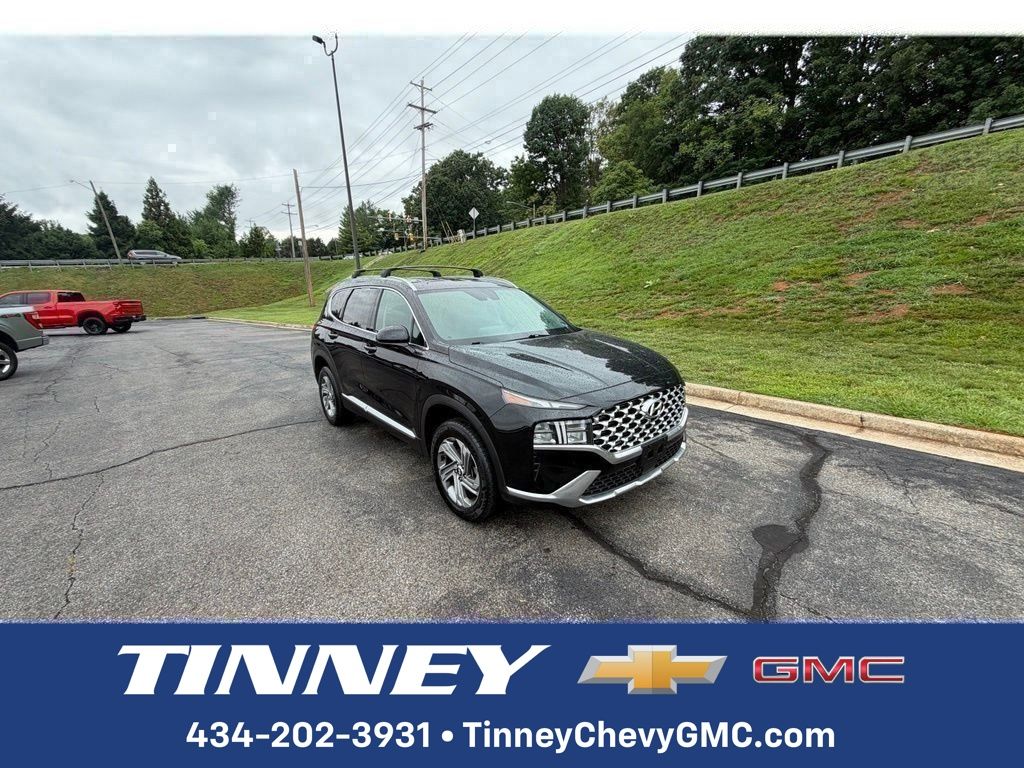 Twilight Black 2022 Hyundai Santa Fe SUV / Crossover All-Wheel Drive 8-Speed Automatic