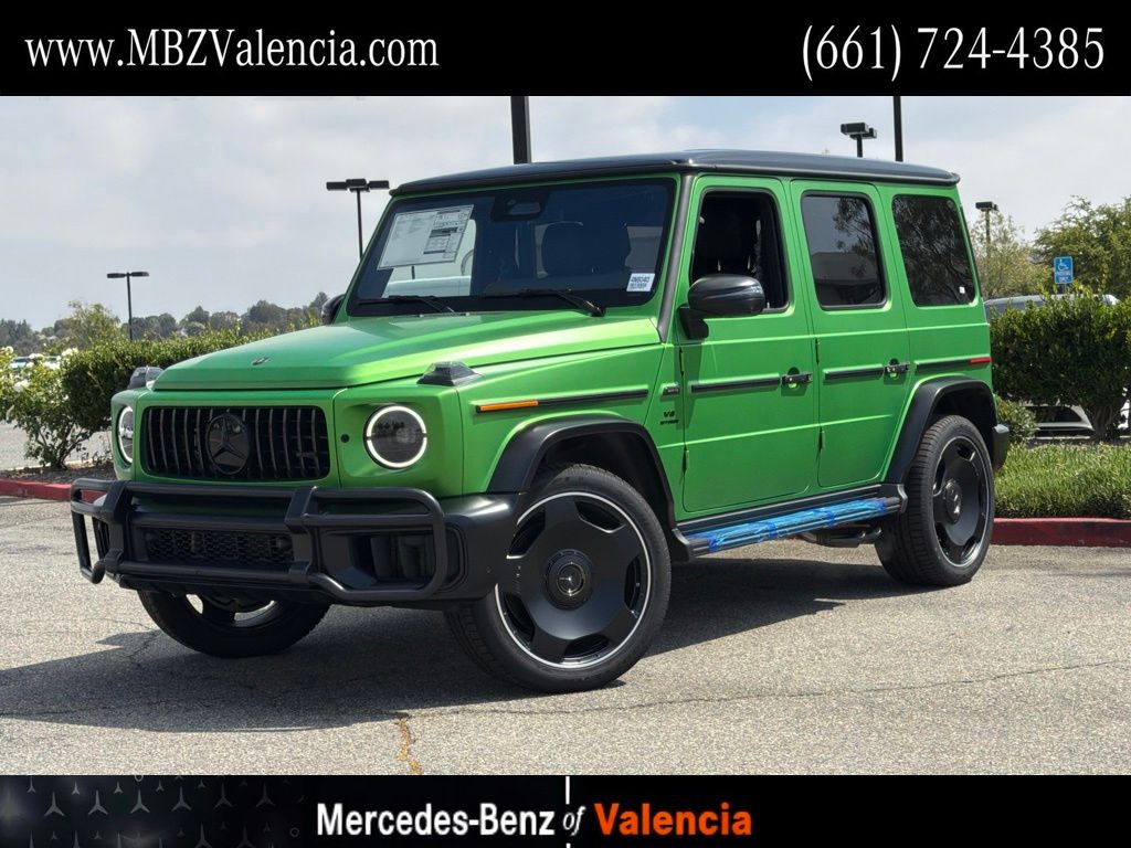 Green 2027 Mercedes-Benz G-Class SUV / Crossover All-Wheel Drive 9-Speed Automatic