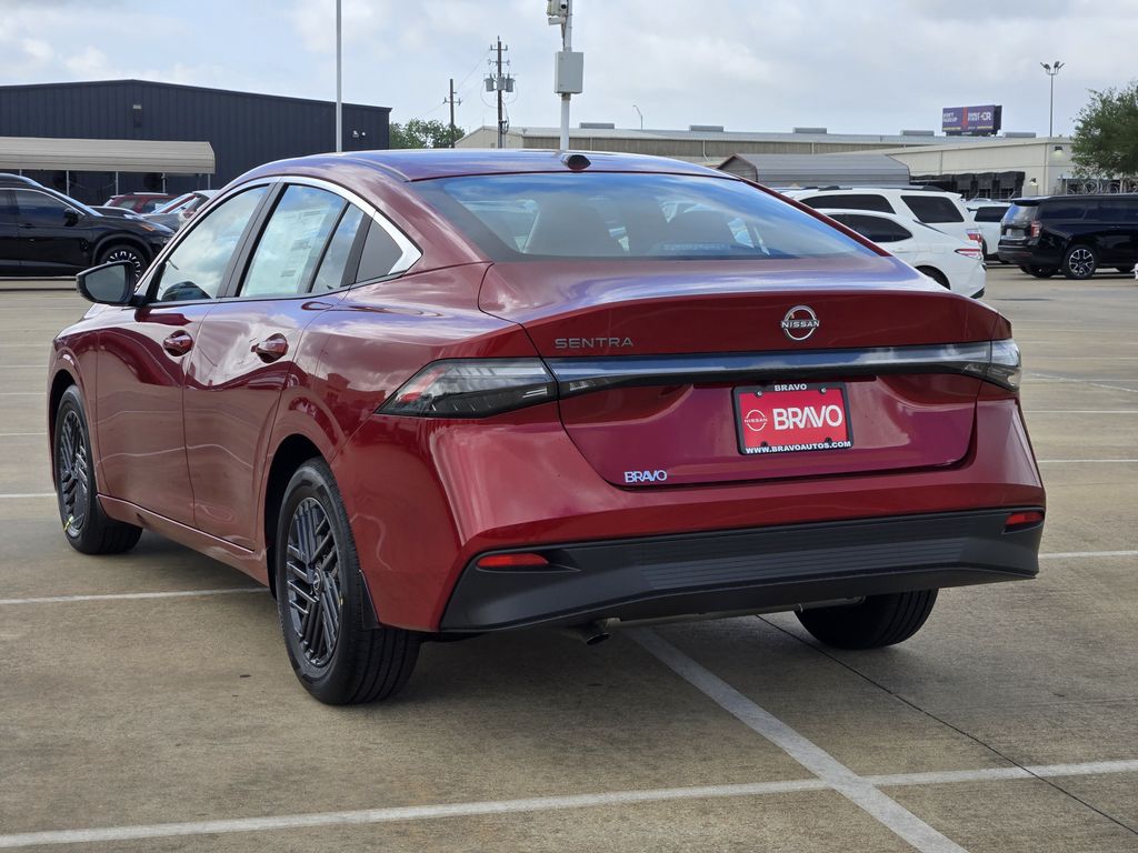 2026 Nissan Sentra SV Red at Central Houston Nissan
