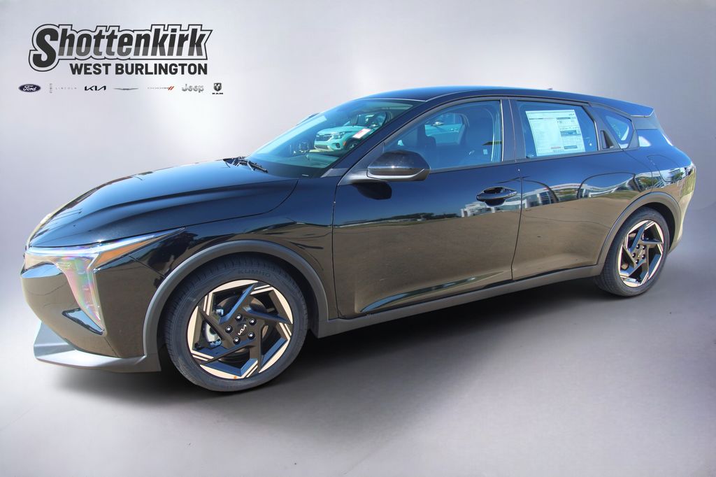 Black 2026 Kia K4 Hatchback Hatchback Front-Wheel Drive Continuously Variable Transmission
