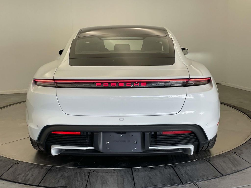2026 Porsche Taycan 4 White at Audi Porsche Sewickley