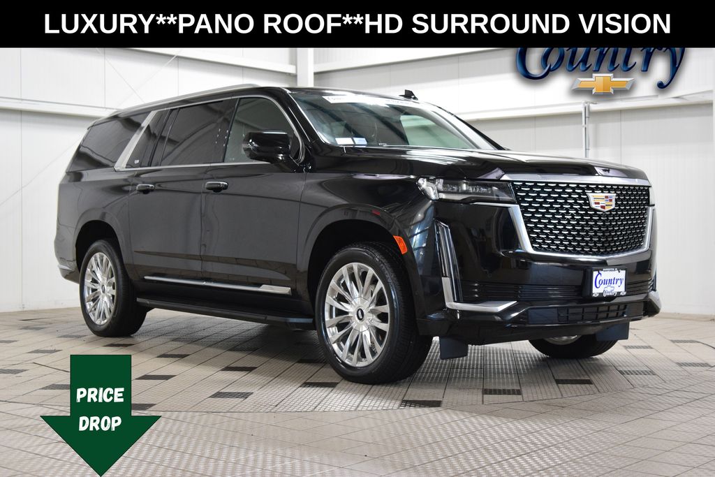 Black Raven 2024 Cadillac Escalade ESV SUV / Crossover Four-Wheel Drive Automatic