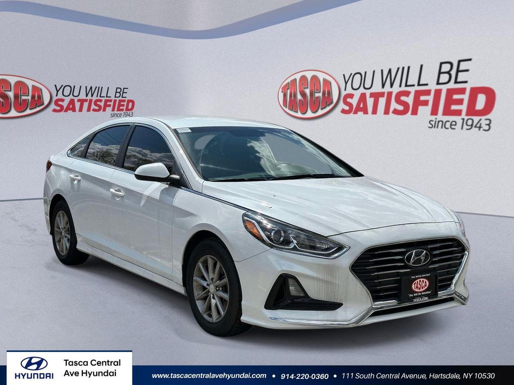 Quartz White Pearl 2019 Hyundai Sonata SE FWD Sedan Front-Wheel Drive 6-Speed Automatic