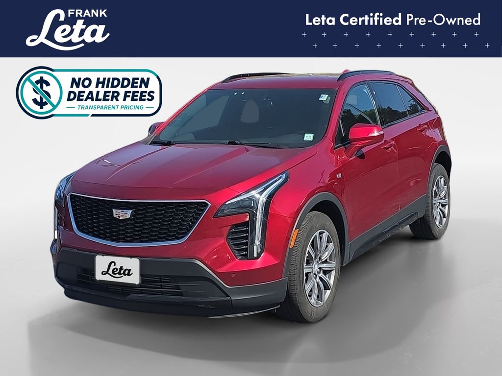 Radiant Red Tintcoat 2023 Cadillac XT4 SUV / Crossover Four-Wheel Drive 9-Speed Automatic