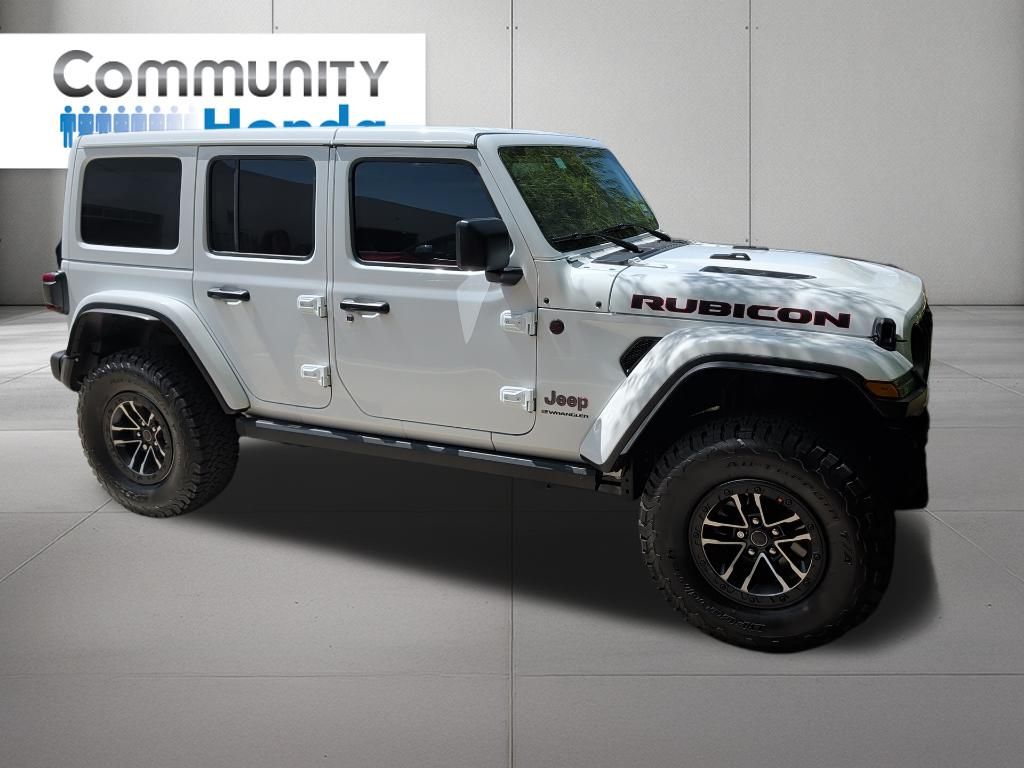 2025 Jeep Wrangler Rubicon X White at Emmons Autoplex