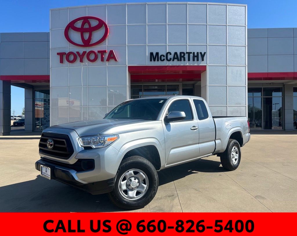 Celestial Silver Metallic 2022 Toyota Tacoma Pickup Truck 4X2 6-Speed Automatic