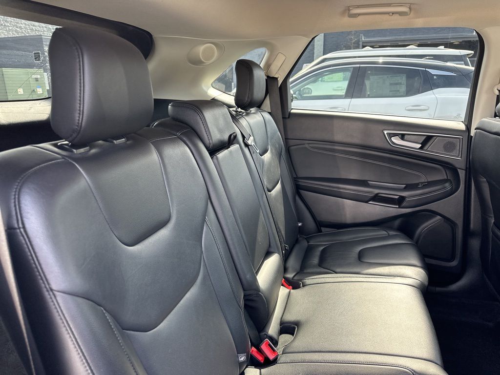 2022 Carbonized Gray Metallic Ford Edge Titanium AWD SUV