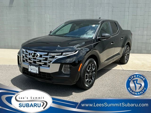 Phantom Black 2024 Hyundai Santa Cruz Pickup Truck Front-Wheel Drive 8-Speed Automatic