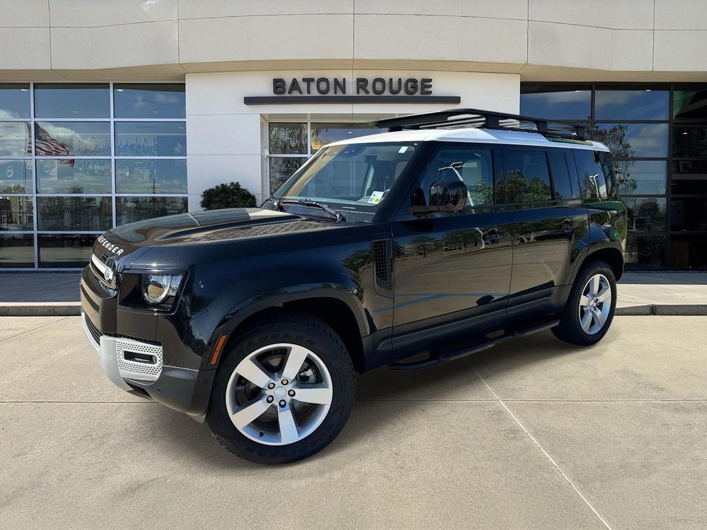 Black 2025 Land Rover Defender 110 P300 S AWD SUV / Crossover All-Wheel Drive 8-Speed Automatic