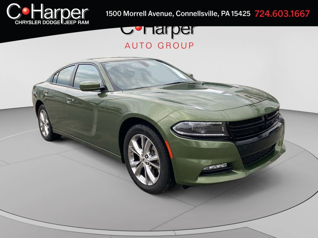 F8 Green 2022 Dodge Charger Sedan All-Wheel Drive 8-Speed Automatic