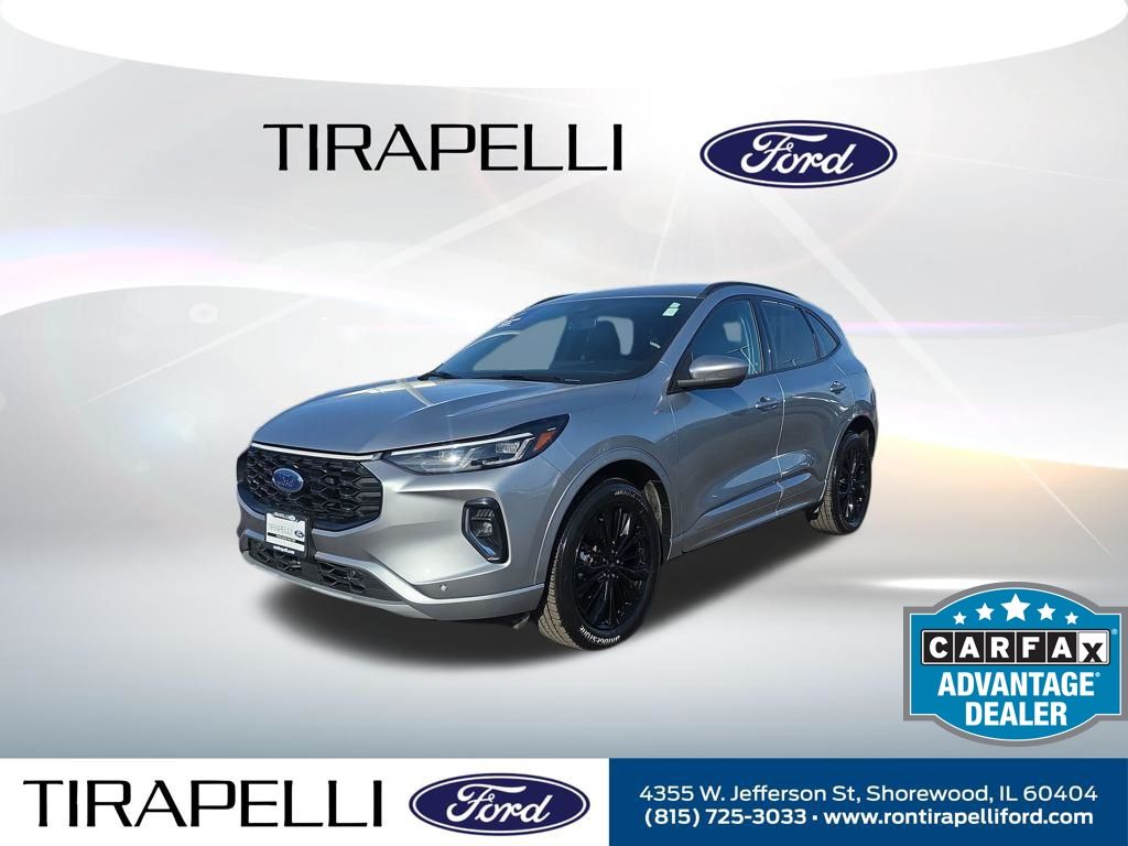 Silver Metallic 2023 Ford Escape SUV / Crossover All-Wheel Drive 8-Speed Automatic
