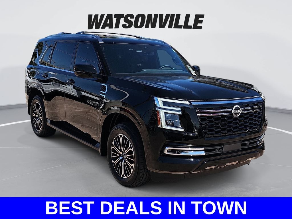 Super Black 2025 Nissan Armada SUV / Crossover Four-Wheel Drive 9-Speed Automatic