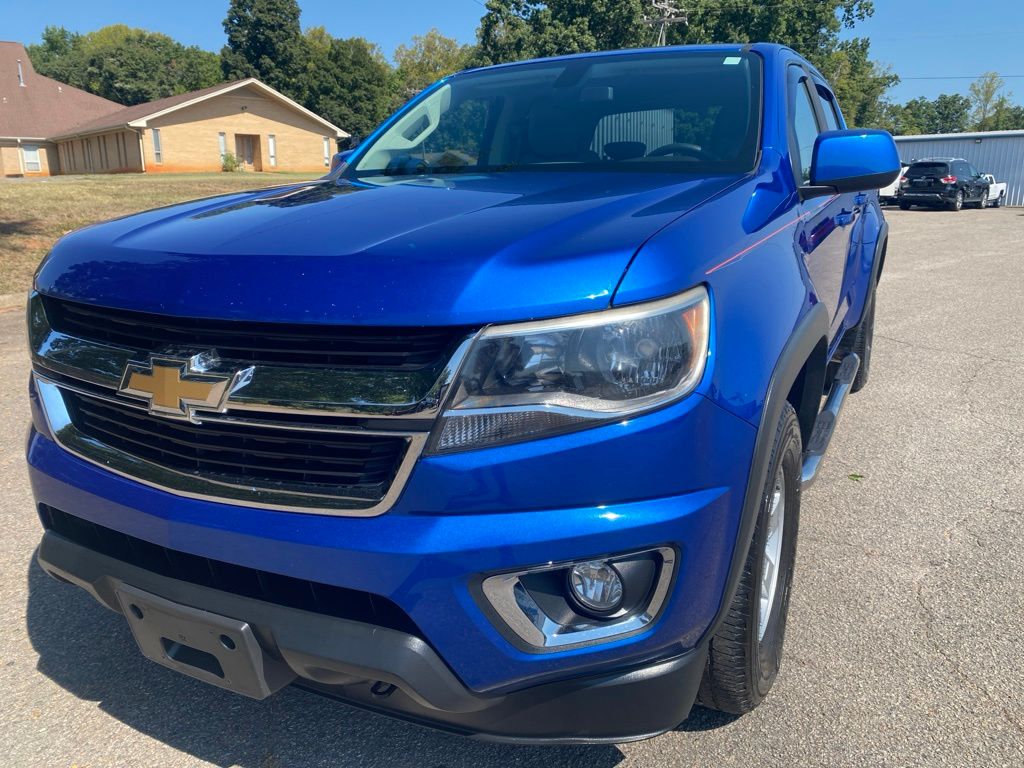 Kinetic Blue Metallic 2018 Chevrolet Colorado Pickup Truck Four-Wheel Drive 8-Speed Automatic