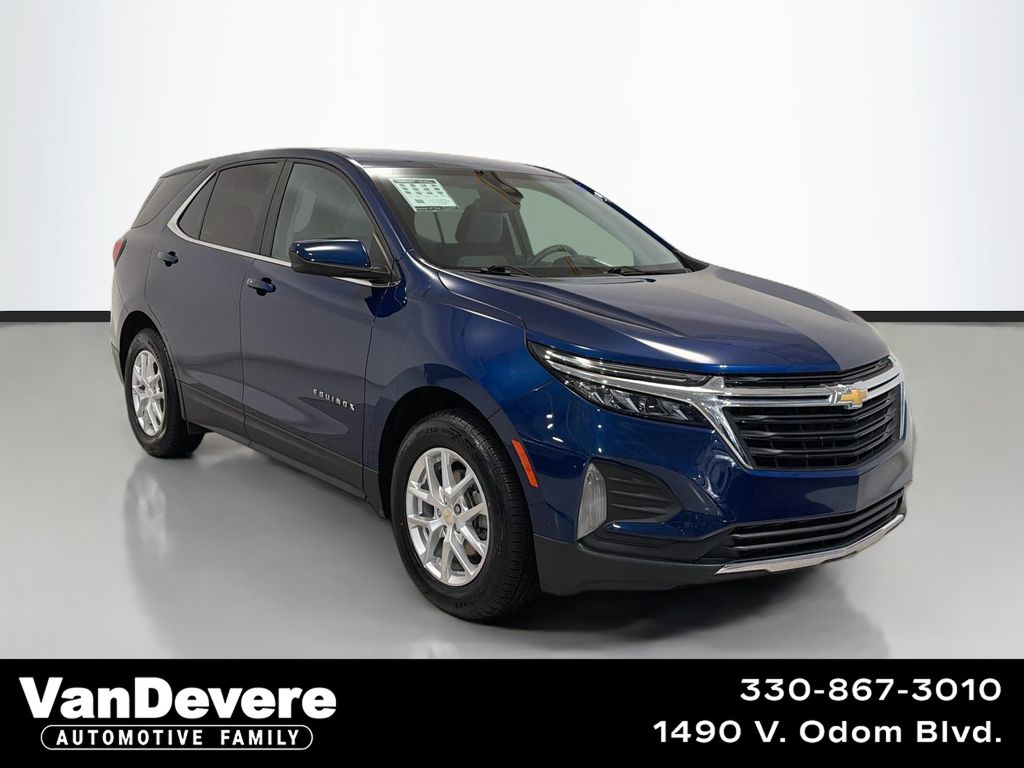 Blue Glow Metallic 2022 Chevrolet Equinox SUV / Crossover Front-Wheel Drive 6-Speed Automatic Overdrive