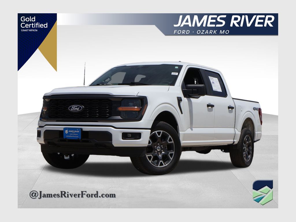Oxford White 2025 Ford F-150 Pickup Truck Four-Wheel Drive Automatic