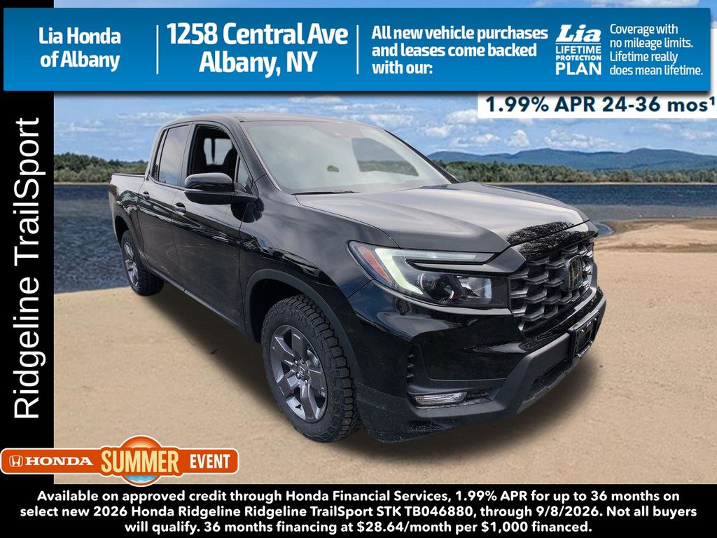 Nh-731p 2026 Honda Ridgeline Pickup Truck All-Wheel Drive 9-Speed Automatic