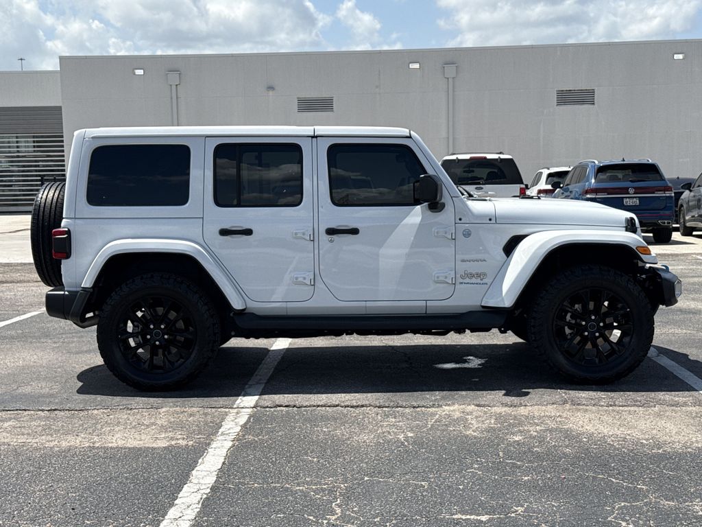 2024 Jeep Wrangler Sahara 4xe White at River Oaks CDJR
