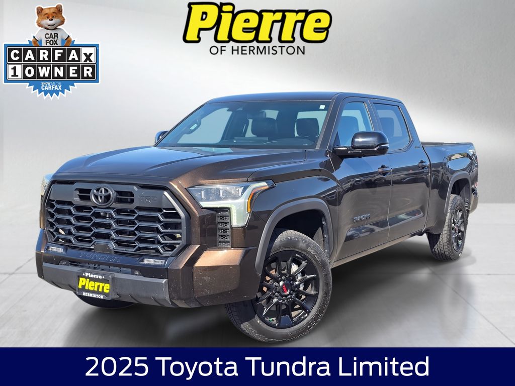 Smoked Mesquite 2025 Toyota Tundra Limited CrewMax Cab LB 4WD Pickup Truck Four-Wheel Drive Automatic