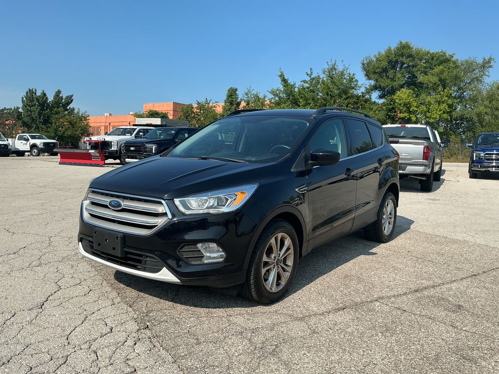 Black Metallic 2019 Ford Escape SUV / Crossover Front-Wheel Drive 6-Speed Automatic