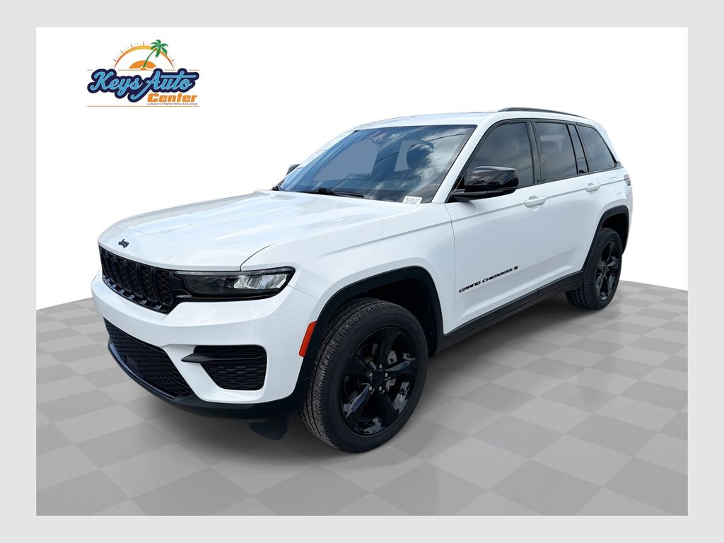 Bright White Clearcoat 2024 Jeep Grand Cherokee SUV / Crossover Four-Wheel Drive 8-Speed Automatic