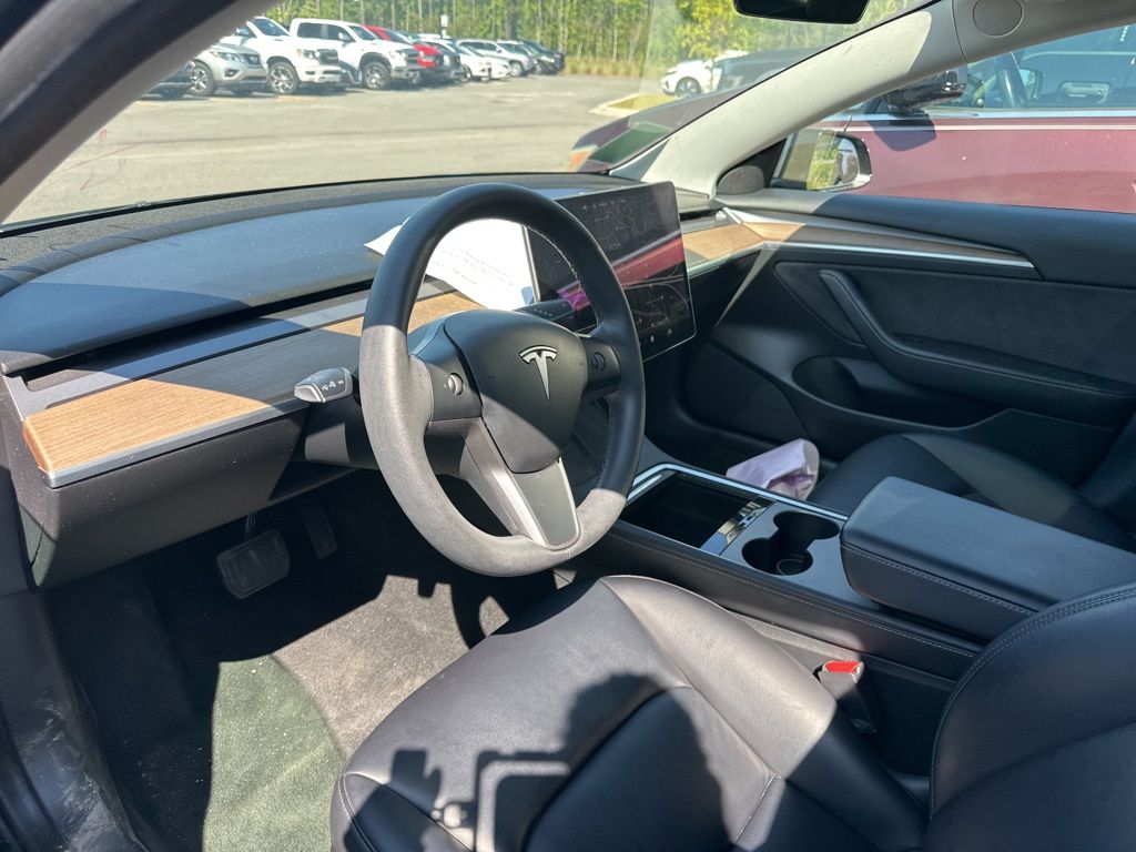 2022 Solid Black Tesla Model 3 Long Range AWD Sedan
