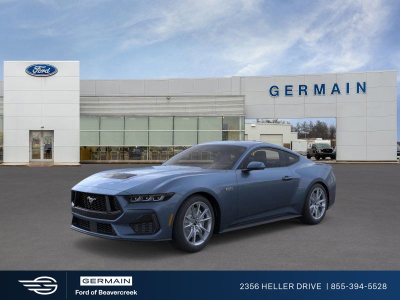 Vapor Blue 2025 Ford Mustang GT Premium Fastback RWD Coupe Rear-Wheel Drive 6-Speed Manual