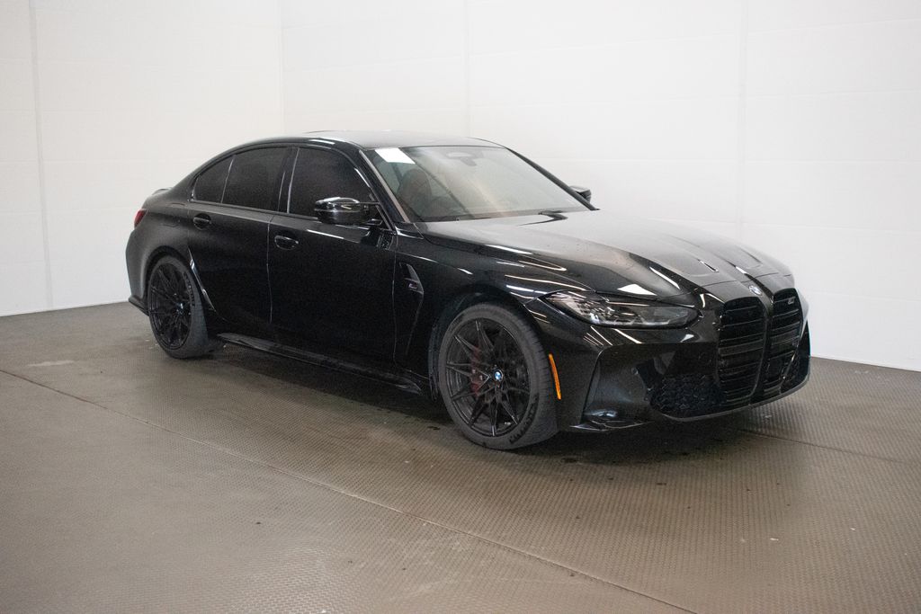 Black Sapphire Metallic 2024 BMW M3 Competition xDrive AWD Sedan All-Wheel Drive 8-Speed Automatic
