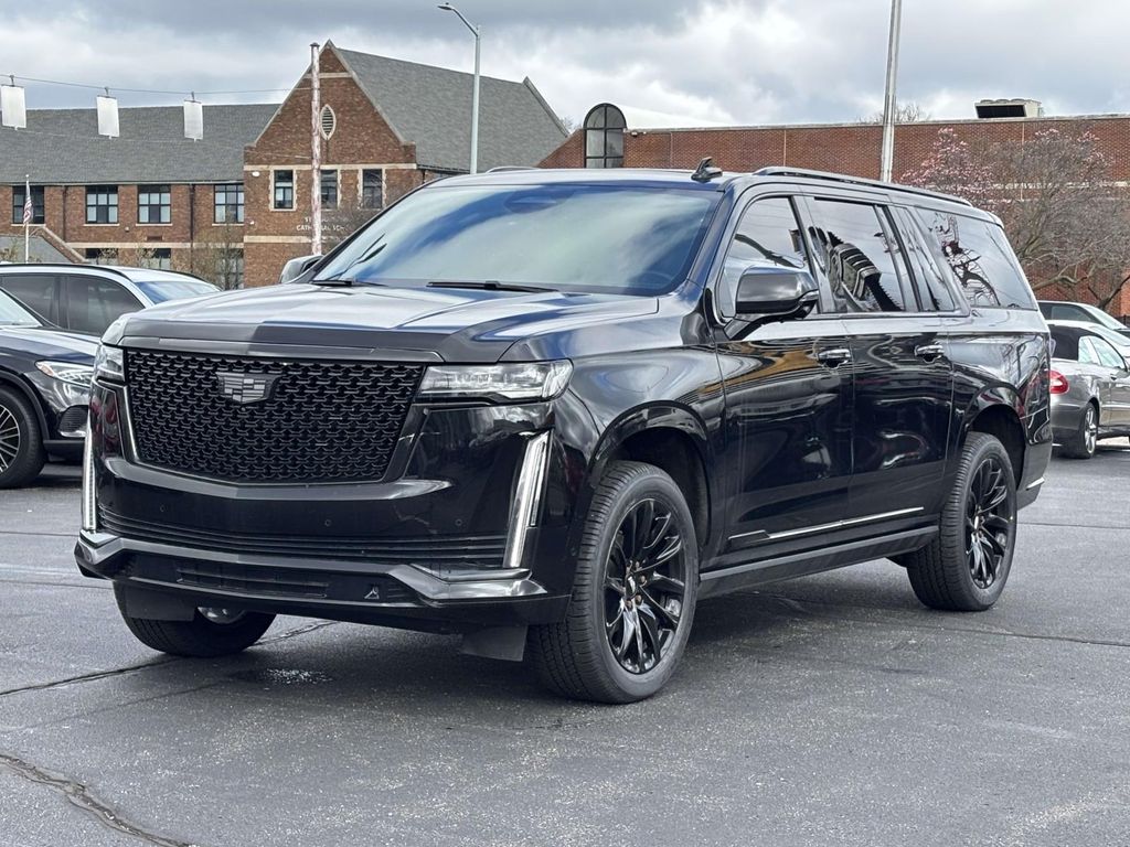 Black Raven 2021 Cadillac Escalade ESV Premium Luxury AWD SUV / Crossover Four-Wheel Drive