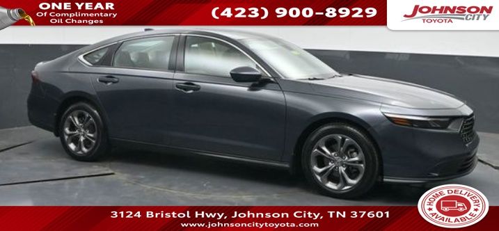 Meteorite Gray Metallic 2024 Honda Accord Sedan Front-Wheel Drive Continuously Variable Transmission