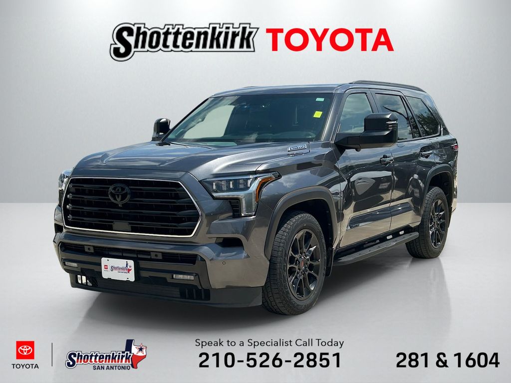 Magnetic Gray Metallic 2025 Toyota Sequoia SUV / Crossover Four-Wheel Drive Automatic