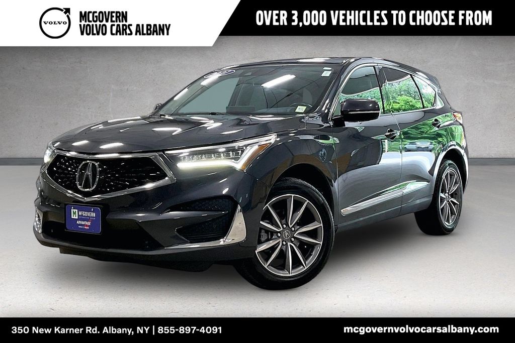 Gray (Gunmetal Metallic) 2021 Acura RDX SUV / Crossover All-Wheel Drive Automatic