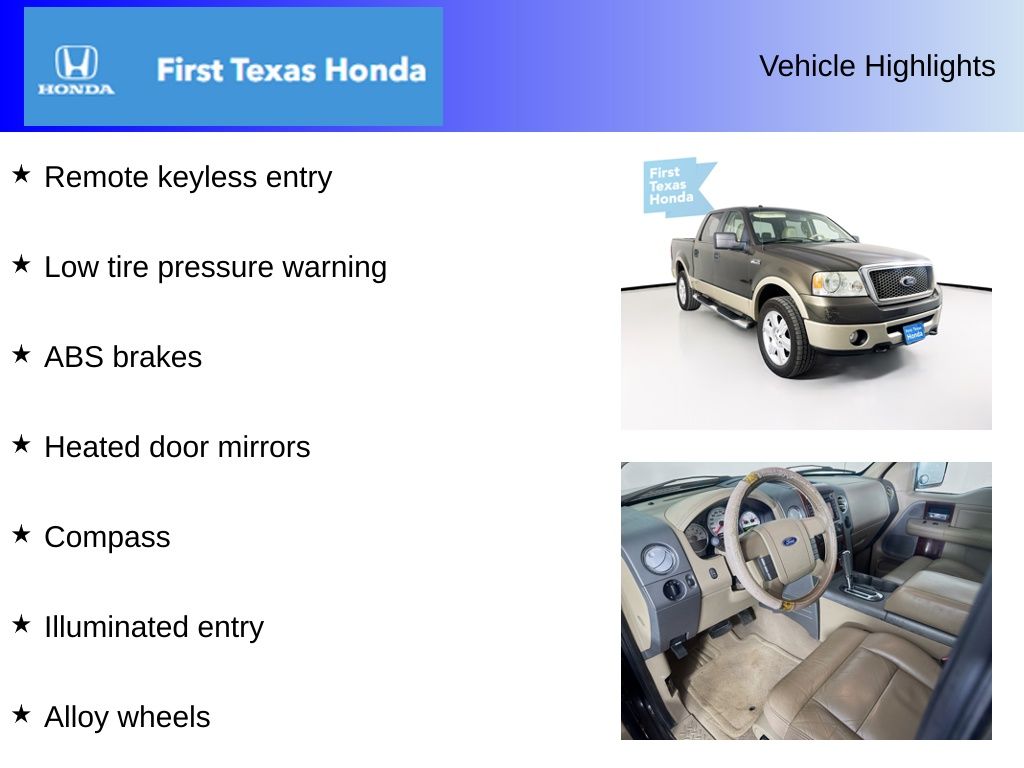 Used Car 2008 Ford F-150  Lariat For Sale Under $10,000 In Austin, Texas