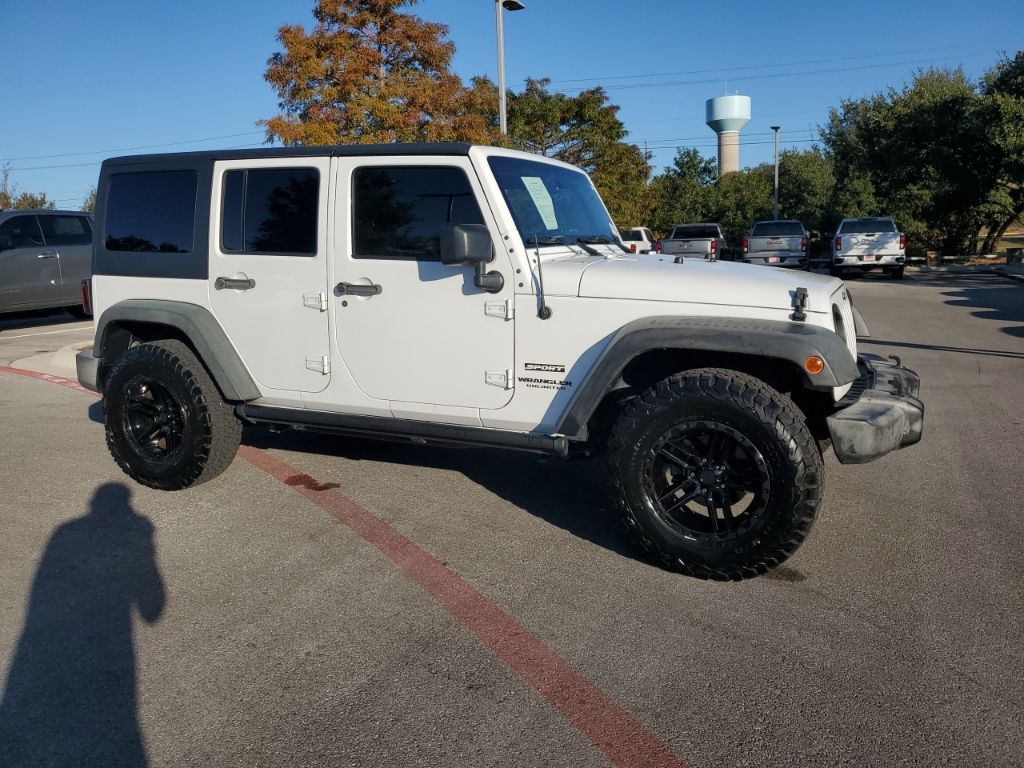 Used Car 2016 Jeep Wrangler  Unlimited Sport For Sale Under $20,000 In Austin, Texas