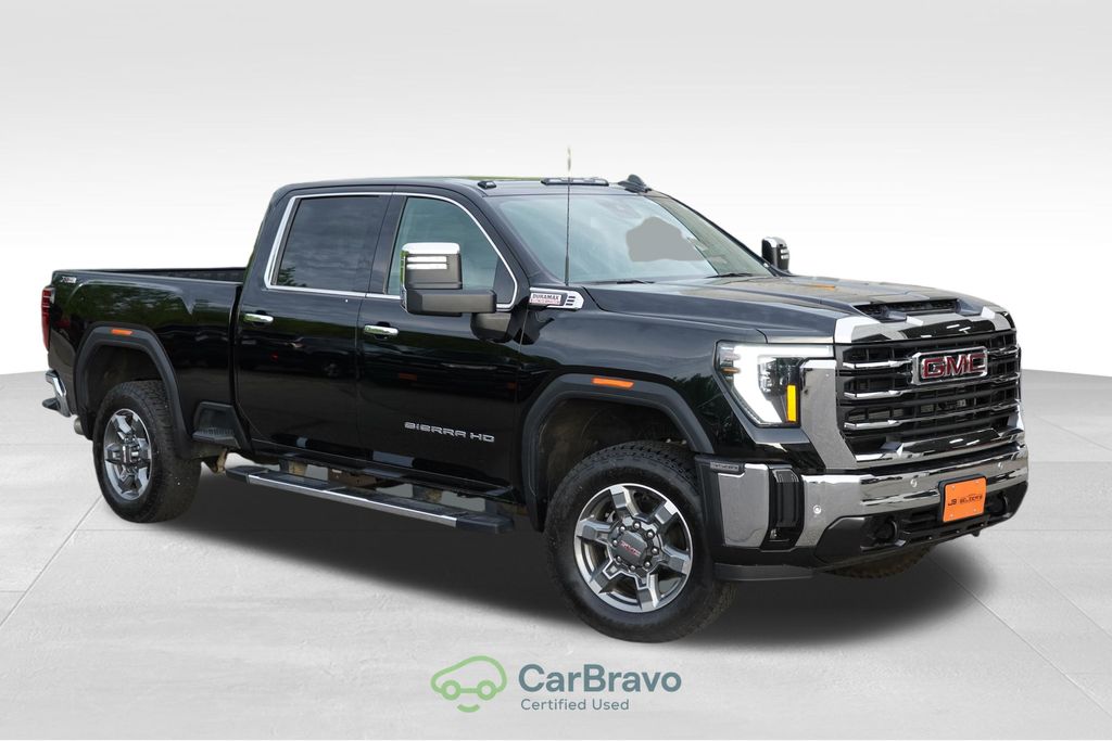 Onyx Black 2025 GMC Sierra 3500HD Pickup Truck Four-Wheel Drive Automatic